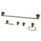 Kingston Brass 5Piece Bathroom Accessory Set, Antique Brass BAH82134478AB - alternate 1